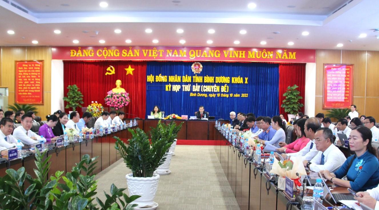 Khai mạc kỳ họp HĐND tỉnh Bình Dương khóa X