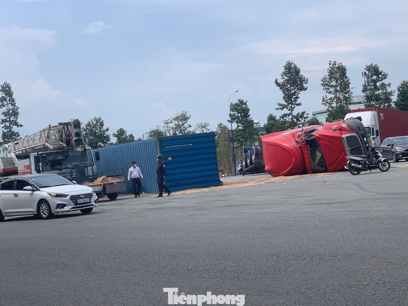 Hiện trường vụ tai nạn