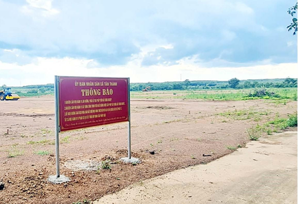 Ngành chức năng khuyến cáo người dân về khu đất rao bán trái pháp luật Ngành chức năng khuyến cáo người dân về khu đất rao bán trái pháp luật