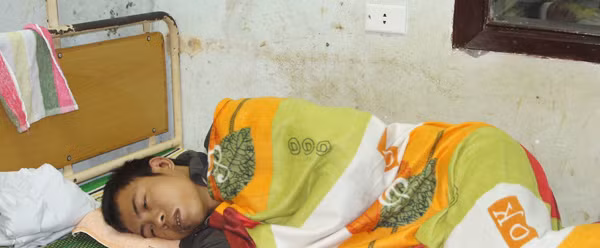 Lái xe Vương Đình Hạnh hiện đang bất tỉnh