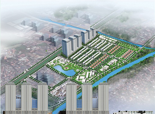 Phối cảnh chung cư Đại Thanh