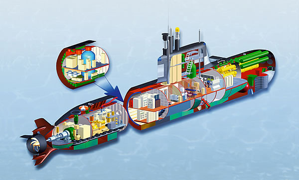 Bằng cách ghép thêm module động cơ không cần không khí, tàu ngầm mini P-550 biến thành tàu ngầm mini P-650E