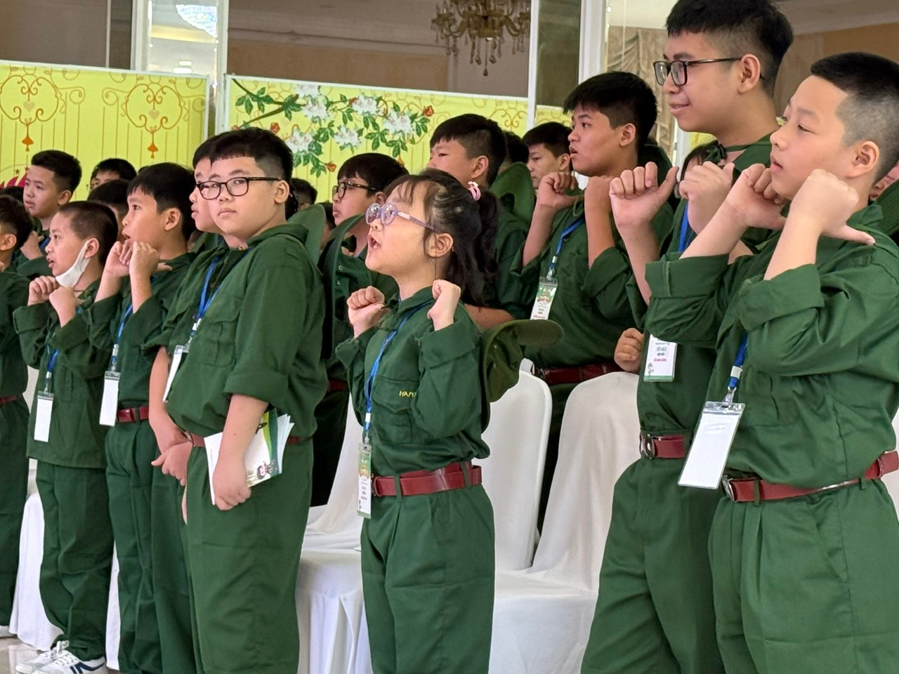 Các chiến sĩ nhí sẵn sàng với Học kỳ trong Quân đội 2025