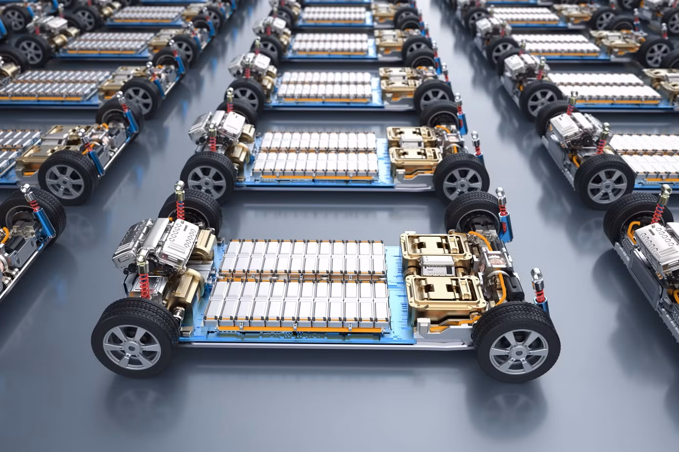 Pin lithium-ion dùng cho xe điện. Ảnh: My Battery Plus.