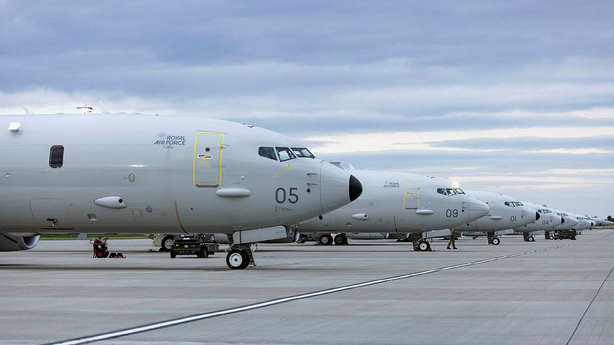 Theo Hiệp định Trinity House, máy bay tuần thám biển P-8A Poseidon của Đức sẽ hoạt động định kỳ từ RAF Lossiemouth, Scotland. Ảnh: Bộ Quốc phòng Anh. Theo Hiệp định Trinity House, máy bay tuần thám biển P-8A Poseidon của Đức sẽ hoạt động định kỳ từ RAF Lossiemouth, Scotland. Ảnh: Bộ Quốc phòng Anh.