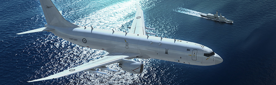 Máy bay tuần thám biển P-8A Poseidon. Ảnh: Boeing. Máy bay tuần thám biển P-8A Poseidon. Ảnh: Boeing.