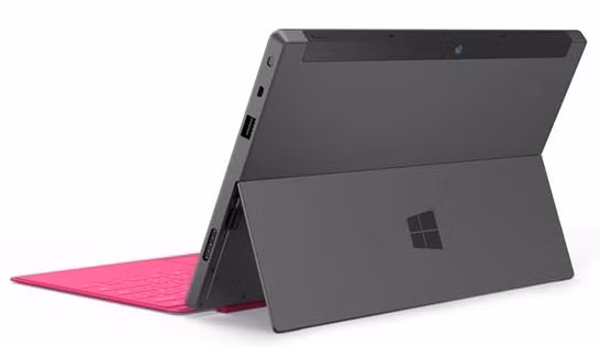 Surface Pro dày hơn một chút so với phiên bản RT