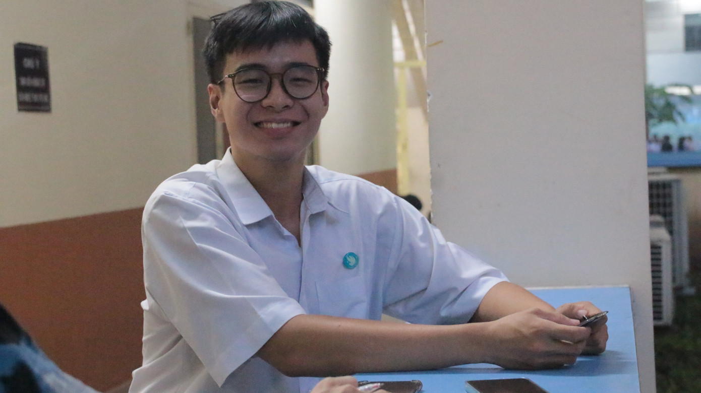 Huỳnh Nghiệp hạnh phúc với vóc dáng hiện tại của mình. Huỳnh Nghiệp hạnh phúc với vóc dáng hiện tại của mình.