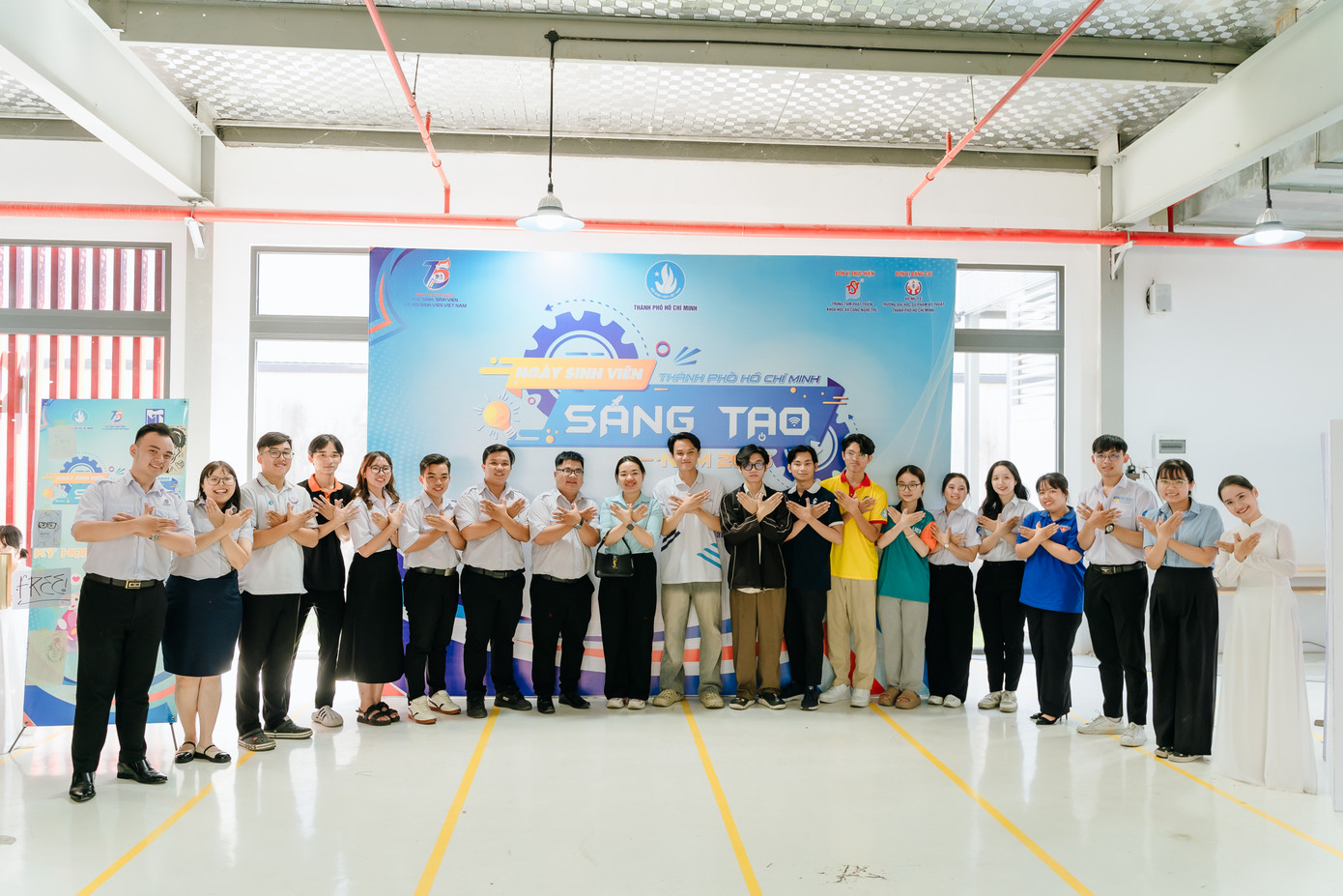 Ngày hội thu hút đông đảo các bạn sinh viên tại các trường đại học, học viện, cao đẳng trên địa bàn TP. HCM.