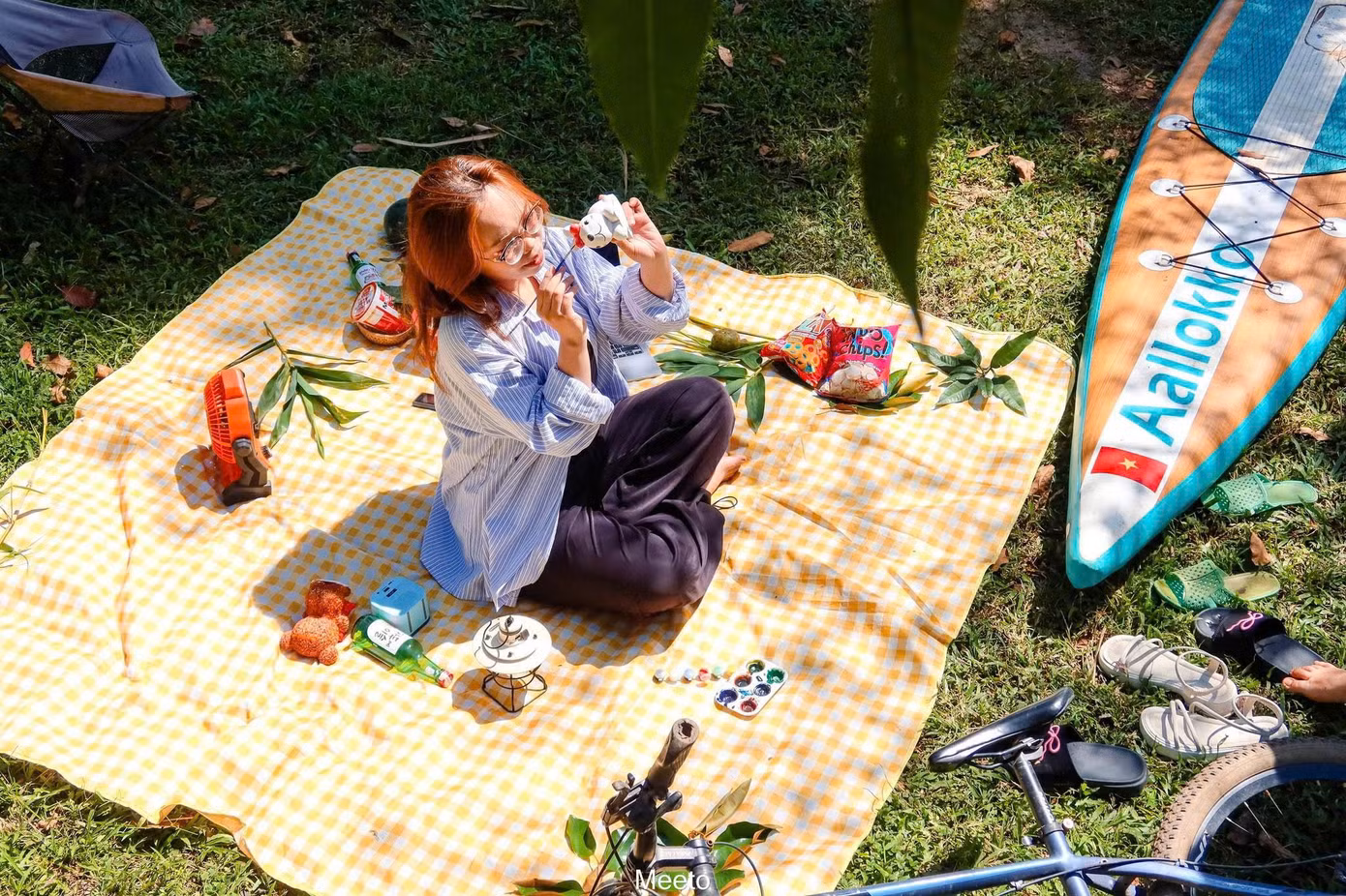 Điểm cắm trại kết hợp dã ngoại, tham quan du lịch sinh thái, tổ chức team building và tiệc ngoài trời.