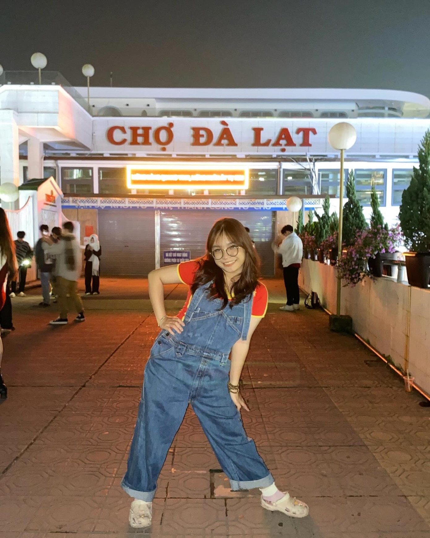 Chợ Đà Lạt vào những ngày cận Tết luôn đông đúc và nhộn nhịp.