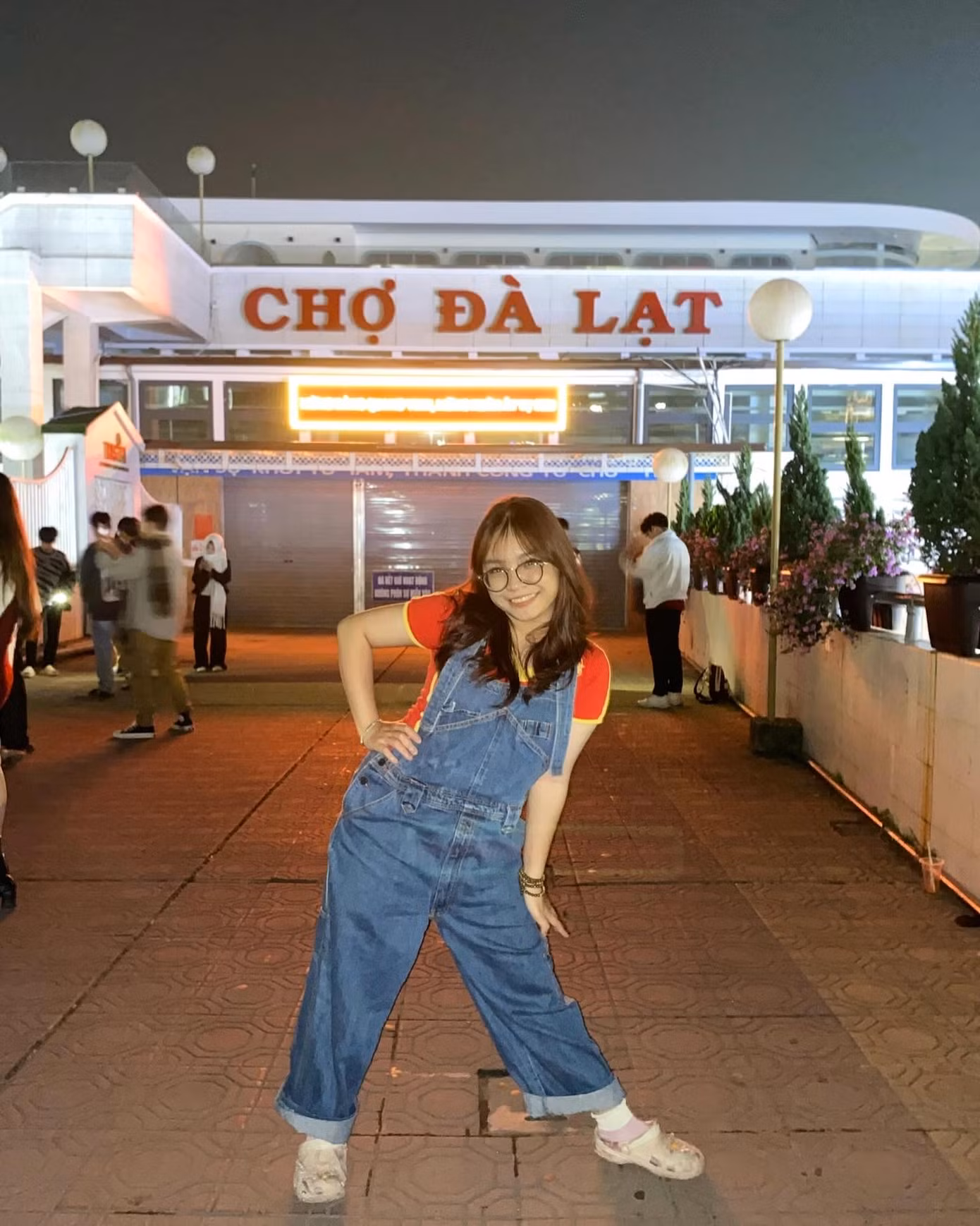 Chợ Đà Lạt vào những ngày cận Tết luôn đông đúc và nhộn nhịp.