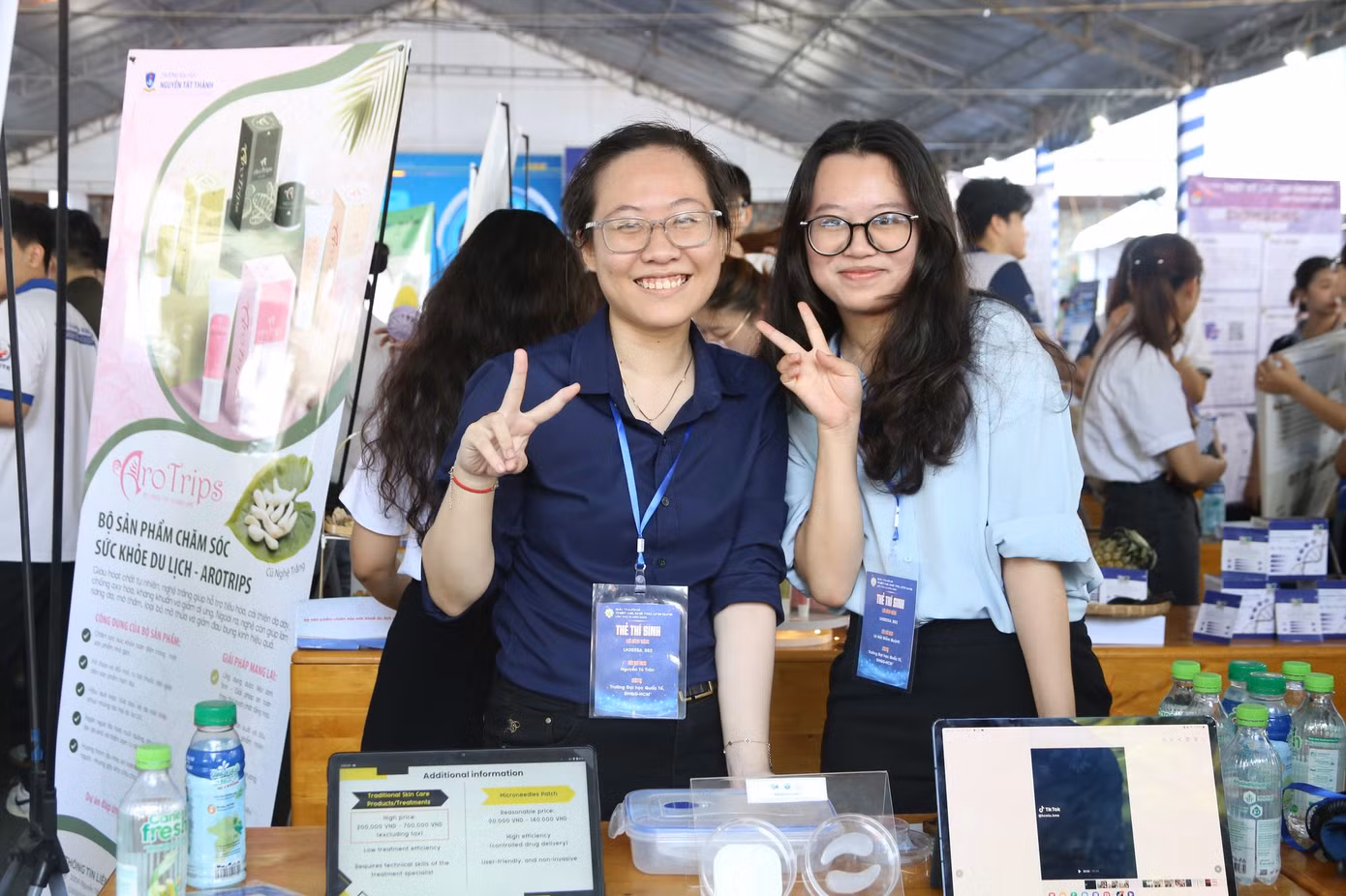 Nhiều mô hình, dự án được trưng bày tại Liên hoan Tuổi trẻ Sáng tạo lần thứ 16.