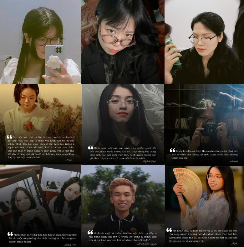 Nhóm 52.0 Hz gồm 13 thành viên trải từ Nam ra Bắc, có độ tuổi từ 17-25 tuổi. (Ảnh: NVCC) Nhóm 52.0 Hz gồm 13 thành viên trải từ Nam ra Bắc, có độ tuổi từ 17-25 tuổi. (Ảnh: NVCC)