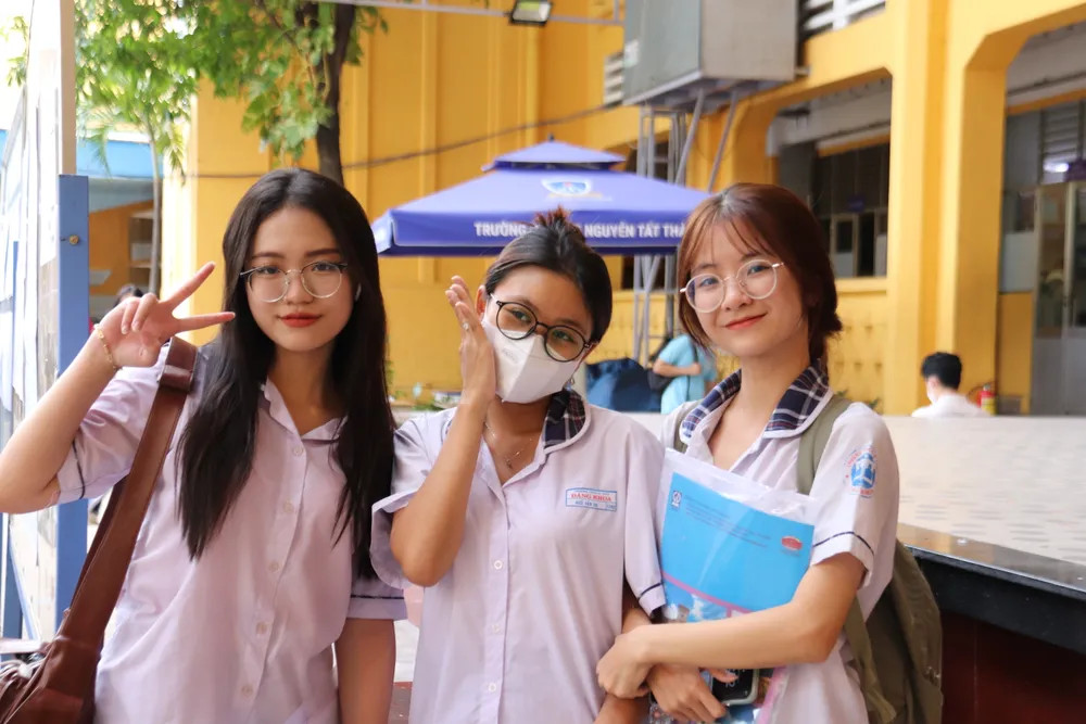 Thí sinh dự thi kỳ thi tốt nghiệp năm 2024 tại TP. HCM.