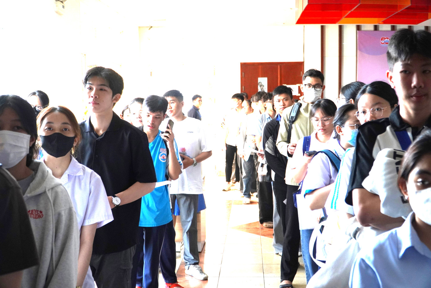 Thí sinh dự thi Kỳ thi Đánh giá năng lực đợt 1, năm 2025 do ĐHQG TP. HCM tổ chức. Thí sinh dự thi Kỳ thi Đánh giá năng lực đợt 1, năm 2025 do ĐHQG TP. HCM tổ chức.