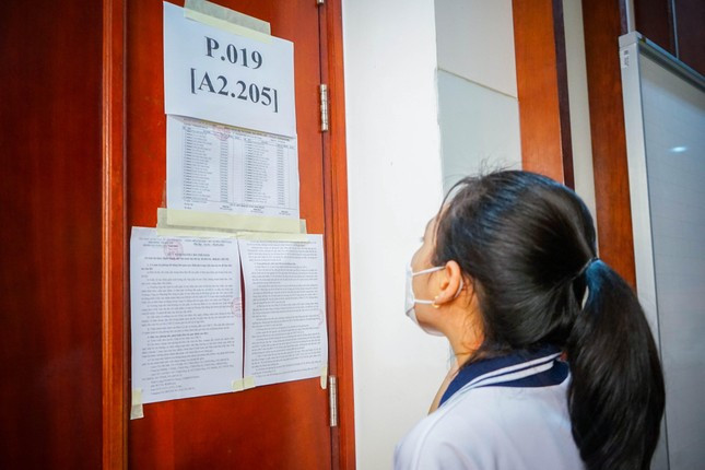 Thí sinh dự thi Kỳ thi Đánh giá năng lực do ĐHQG TP. HCM tổ chức năm 2024.