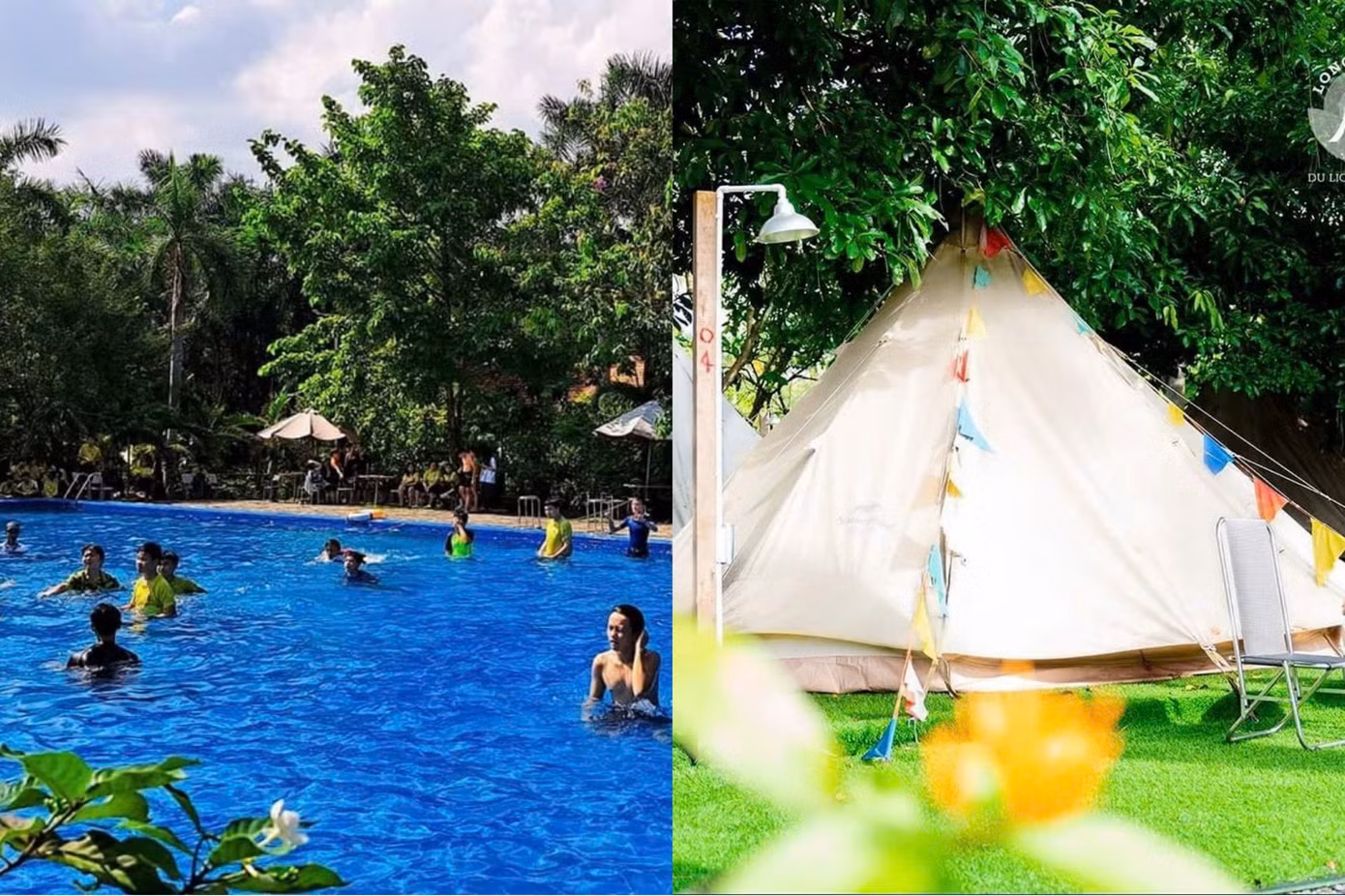 Khu cắm trại ngoại thành Sài Gòn mang đến những trải nghiệm ngoài trời giúp kết nối bạn bè, thư giãn và tận hưởng không khí thiên nhiên trong lành.