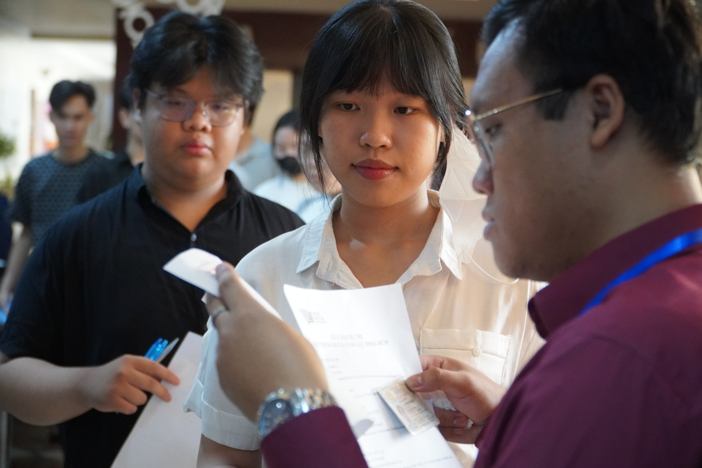 Thí sinh dự thi Kỳ thi Đánh giá năng lực đợt 1, do ĐHQG TP. HCM tổ chức. Thí sinh dự thi Kỳ thi Đánh giá năng lực đợt 1, do ĐHQG TP. HCM tổ chức.