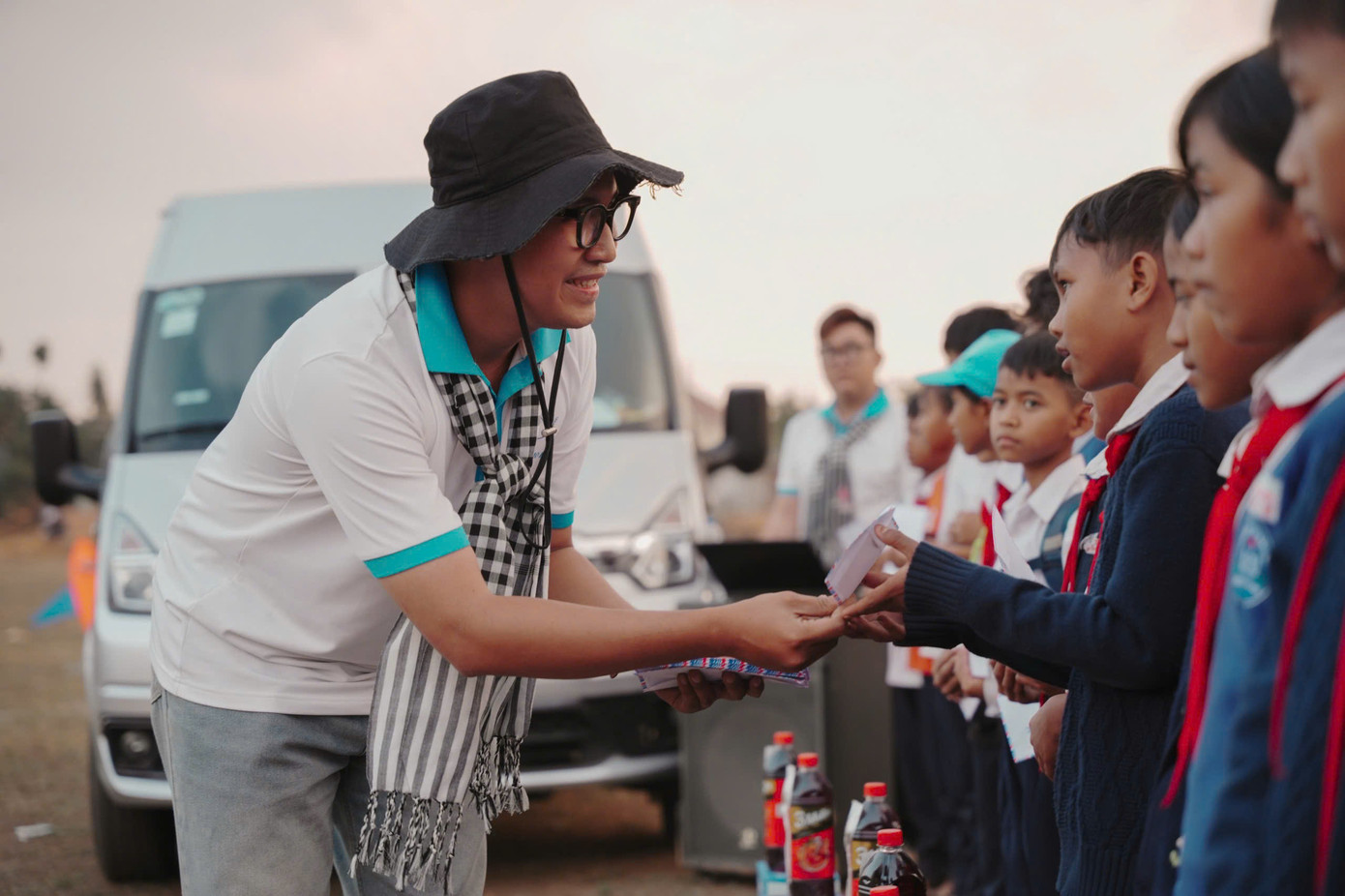 Ngọc Hải hạnh phúc khi truyền cảm hứng cho nhiều người thông các hoạt động thiện nguyện.