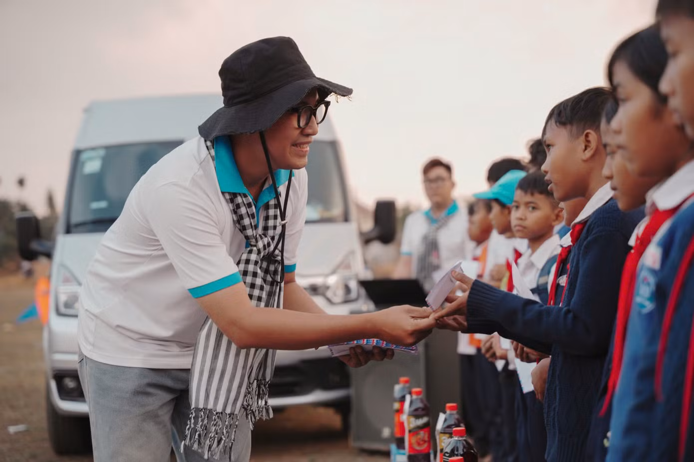 Ngọc Hải hạnh phúc khi truyền cảm hứng cho nhiều người thông các hoạt động thiện nguyện.