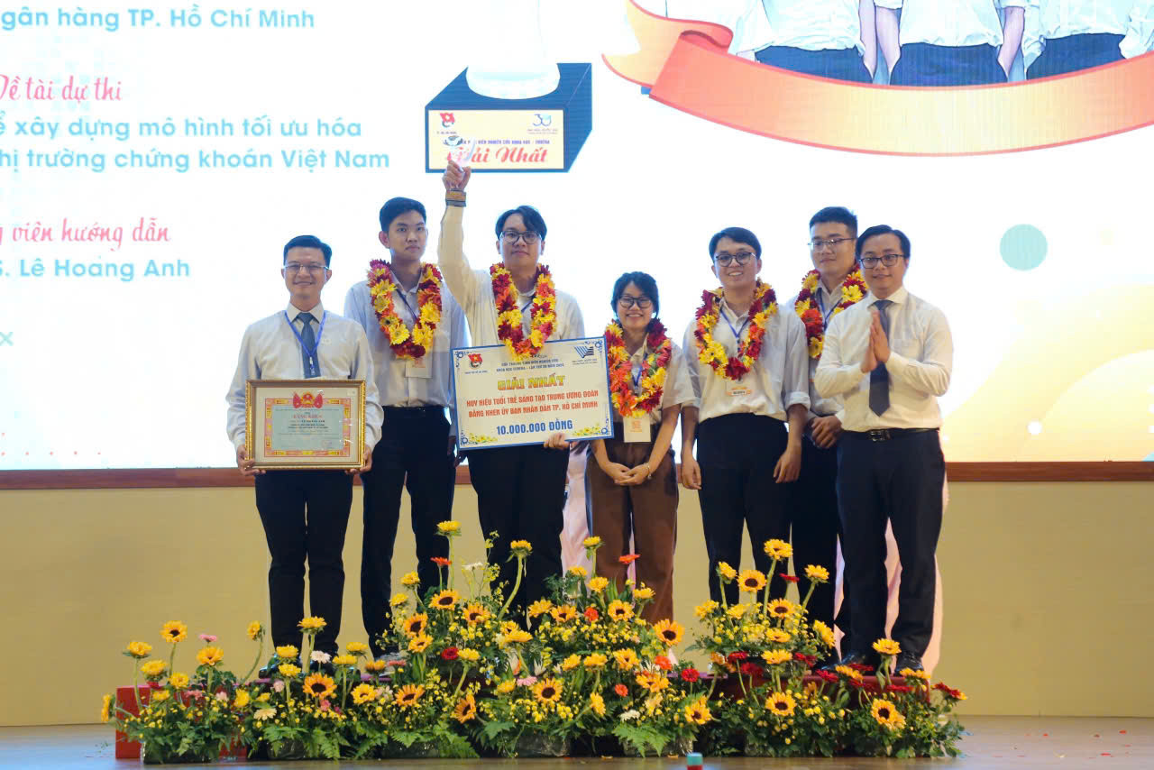 Dự án giành giải Nhất, Giải thưởng Euréka 2024, lĩnh vực Kinh tế.