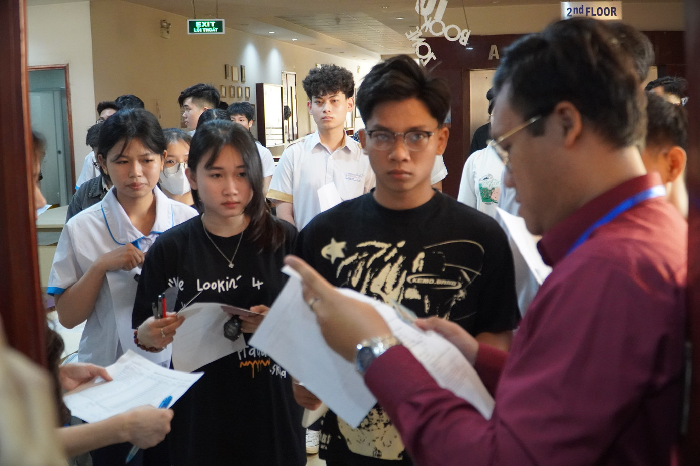 Thí sinh dự thi Kỳ thi Đánh giá năng lực đợt 1, năm 2025, do ĐHQG TP. HCM tổ chức. Thí sinh dự thi Kỳ thi Đánh giá năng lực đợt 1, năm 2025, do ĐHQG TP. HCM tổ chức.