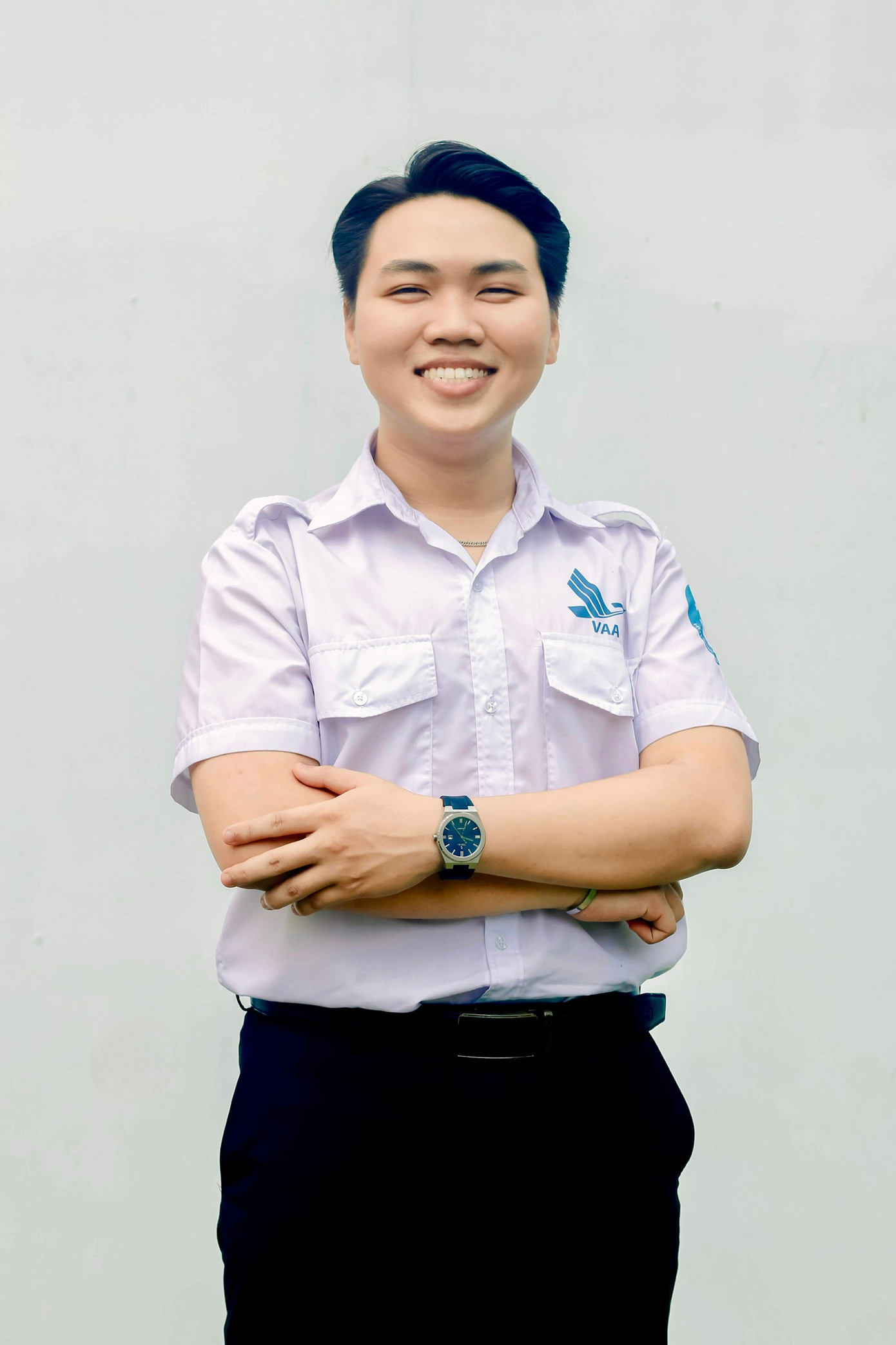 Nguyễn Xuân Dương - Chủ tịch Hội Sinh viên Học viện Hàng không Việt Nam.