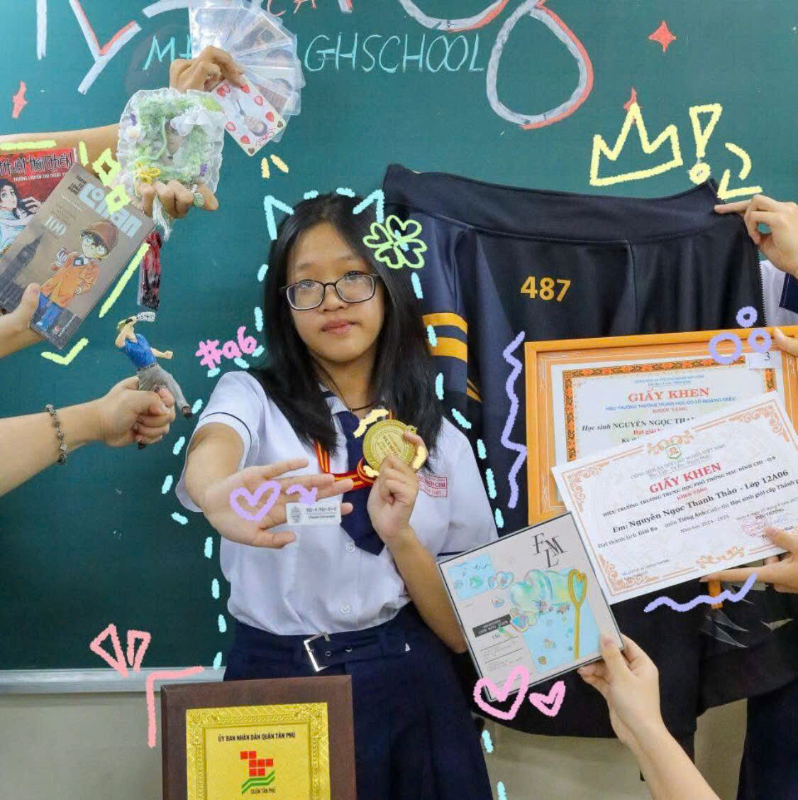 Nguyễn Ngọc Thanh Thảo không khỏi lo lắng trước môn Toán vốn không phải sở trường của mình. (Ảnh:NVCC) Nguyễn Ngọc Thanh Thảo không khỏi lo lắng trước môn Toán vốn không phải sở trường của mình. (Ảnh:NVCC)