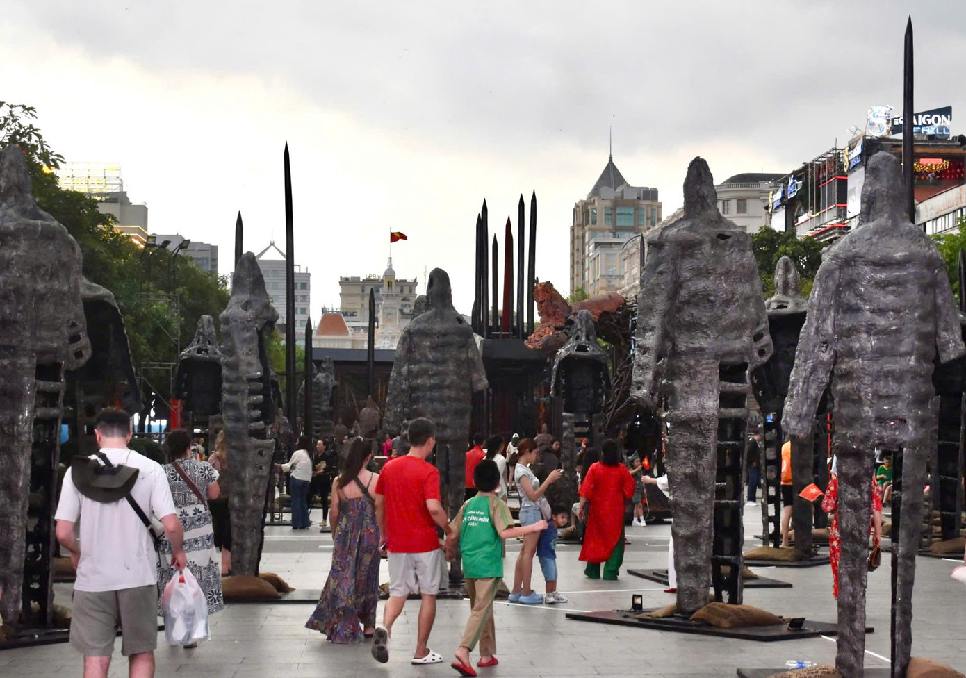 Quang cảnh triển lãm.