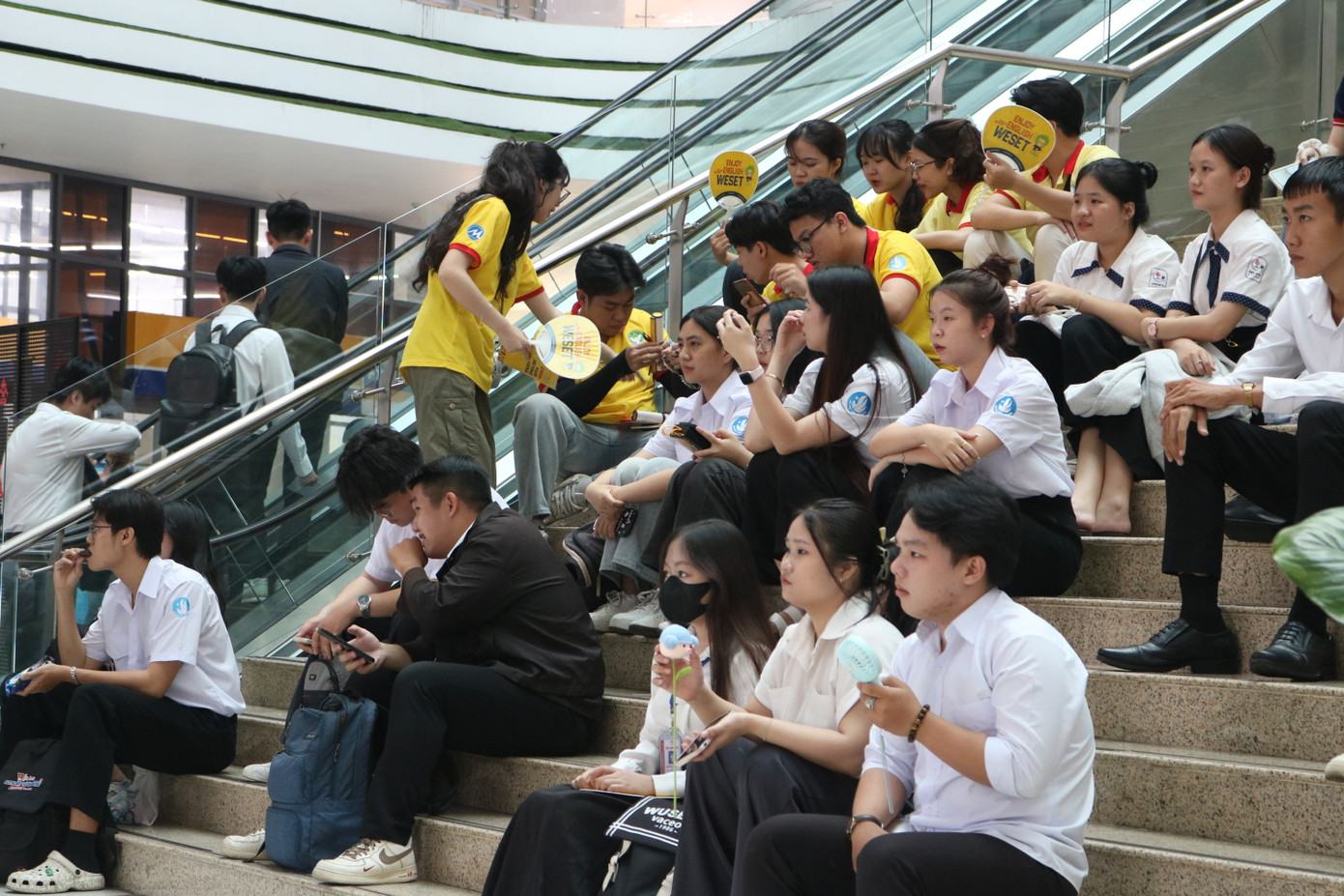 Ngày hội không chỉ là sân chơi dành cho các bạn sinh viên mà còn là không gian thu hút đối với với các bạn học sinh trên toàn địa bàn TP. HCM.