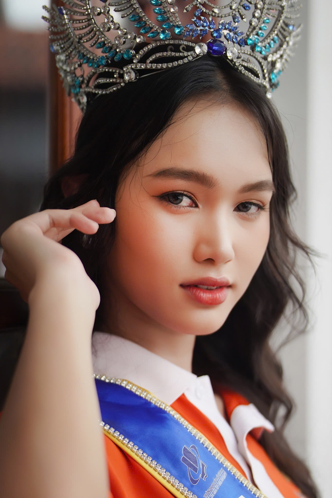 Trúc vi nổi bật với sự tự tin và vẻ đẹp 'ngọt ngào'.