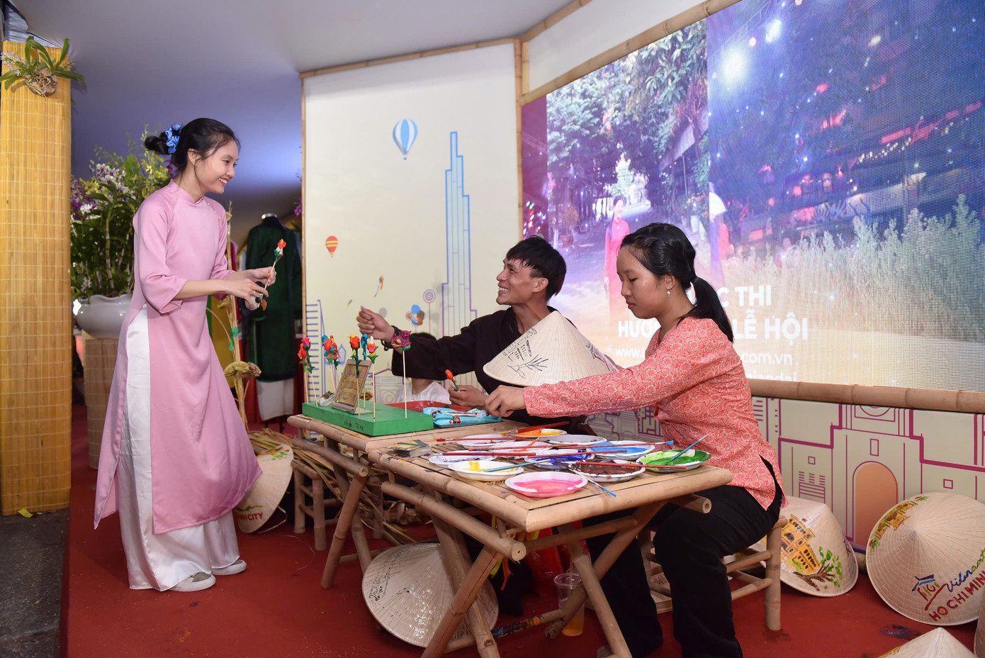 Nhiều gian hàng đặc trưng Văn hóa Việt Nam sẽ có trong Lễ hội Việt - Nhật lần thứ 10.