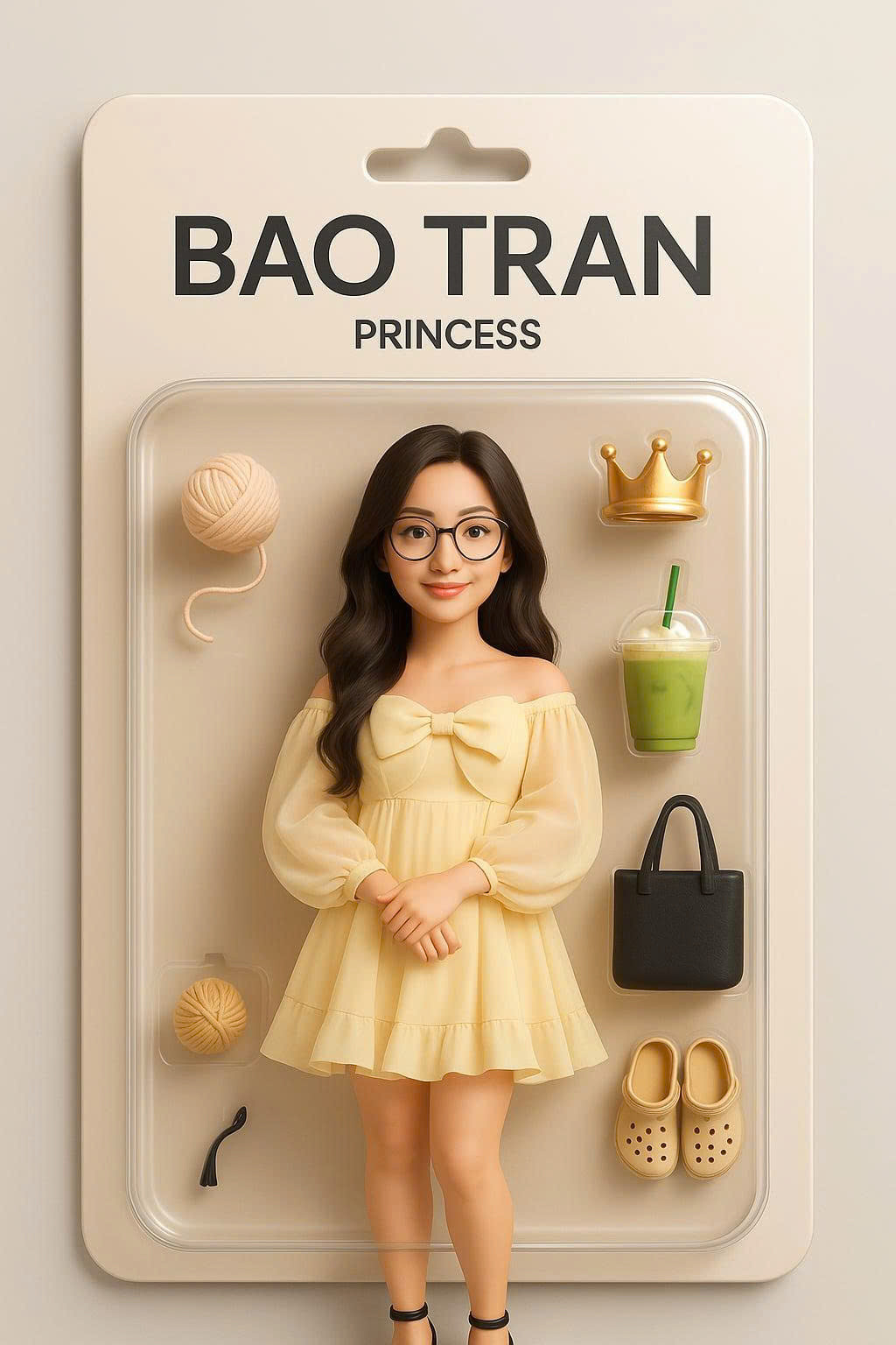 Bảo Trân thử sức với trào lưu tạo ảnh mô hình. (Ảnh: Bảo Trân) Bảo Trân thử sức với trào lưu tạo ảnh mô hình. (Ảnh: Bảo Trân)