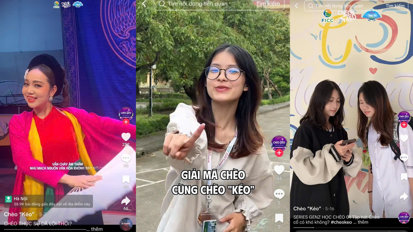 Các bạn sinh viên làm mới cách kể thông qua các nền tảng gần gũi với gen Z như TikTok, Reels…