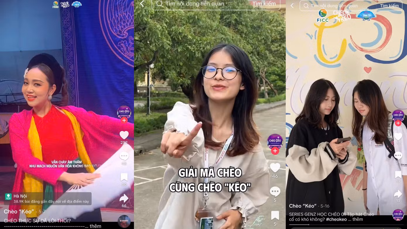 Các bạn sinh viên làm mới cách kể thông qua các nền tảng gần gũi với gen Z như TikTok, Reels…