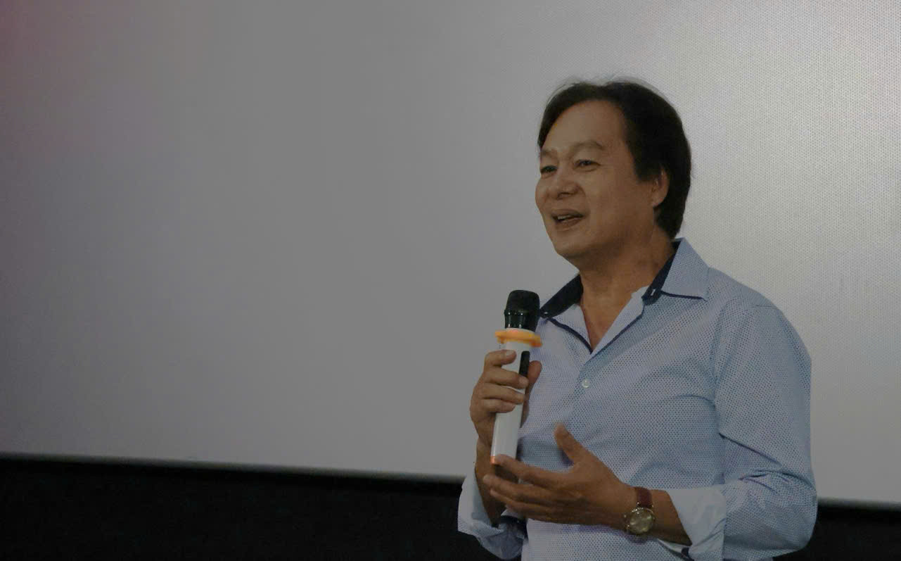 NSƯT Đặng Lưu Việt Bảo chia sẻ tại chương trình. NSƯT Đặng Lưu Việt Bảo chia sẻ tại chương trình.