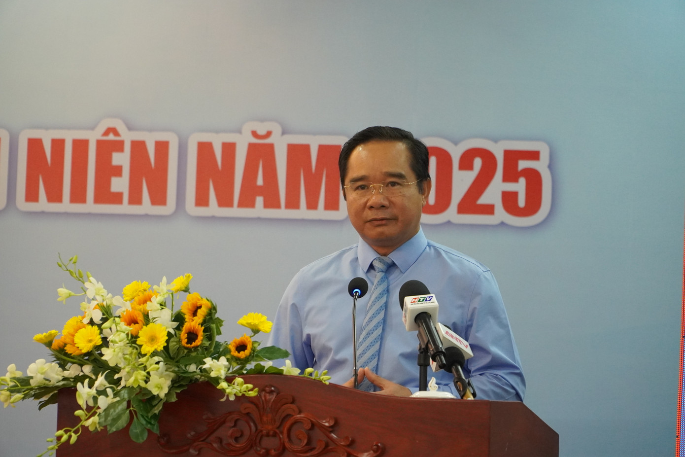 Ông Nguyễn Văn Được phát biểu tại Hội nghị.