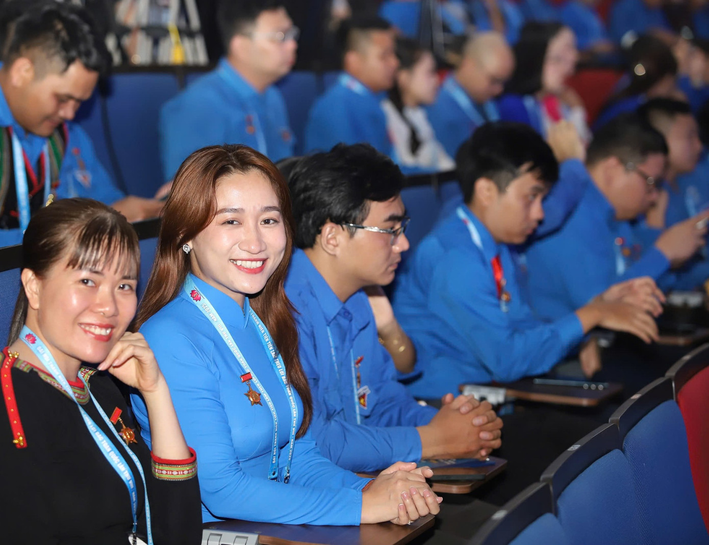 Các đại biểu tham dự Lễ tuyên dương 'Thanh niên tiên tiến làm theo lời Bác' toàn quốc, năm 2025. (Ảnh: Ngô Tùng) Các đại biểu tham dự Lễ tuyên dương 'Thanh niên tiên tiến làm theo lời Bác' toàn quốc, năm 2025. (Ảnh: Ngô Tùng)