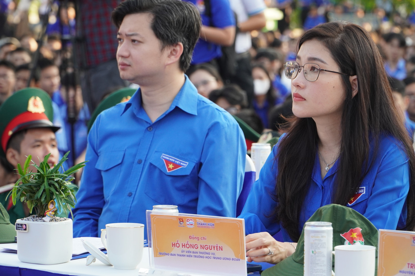 Lãnh đạo T.Ư Đoàn tham dự chương trình Lễ ra quân Tháng Thanh niên 2025 tại TP. HCM.