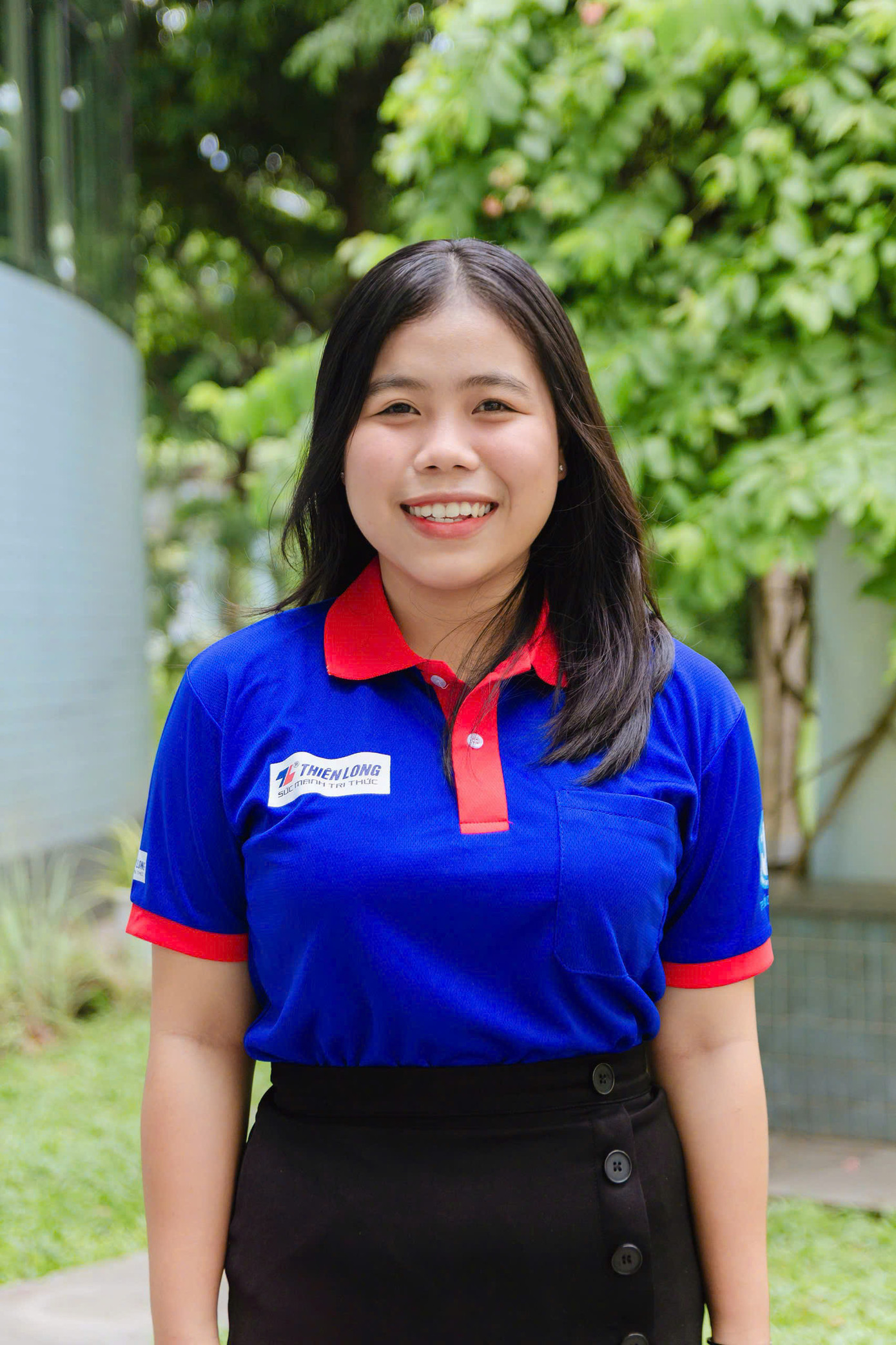 Mai Yến Vy (Học viện Cán bộ TP. HCM) – Đội trưởng Đội hình sinh viên tình nguyện tại các điểm thi thuộc Q. 12, Q. Bình Thạnh, Q. Gò Vấp, Q. Phú Nhuận. (Ảnh: NVCC) Mai Yến Vy (Học viện Cán bộ TP. HCM) – Đội trưởng Đội hình sinh viên tình nguyện tại các điểm thi thuộc Q. 12, Q. Bình Thạnh, Q. Gò Vấp, Q. Phú Nhuận. (Ảnh: NVCC)