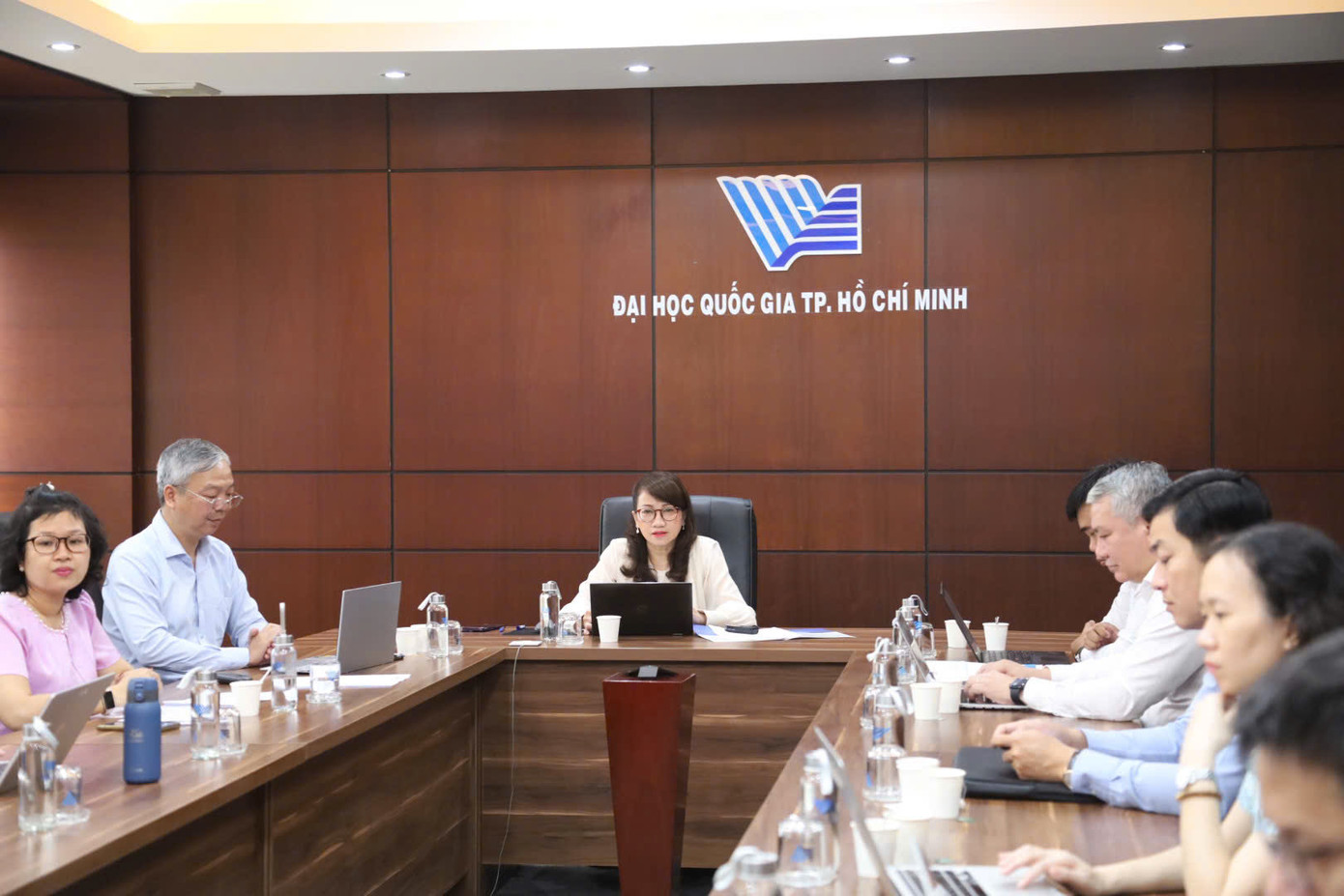 Quang cảnh Hội thảo. (Ảnh: ĐHQG TP. HCM) Quang cảnh Hội thảo. (Ảnh: ĐHQG TP. HCM)