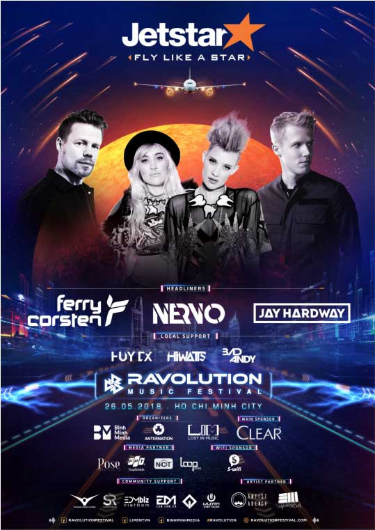 Lộ diện dàn DJ khủng sẽ đổ bộ Ravolution Music Festival by Jetstar ảnh 1