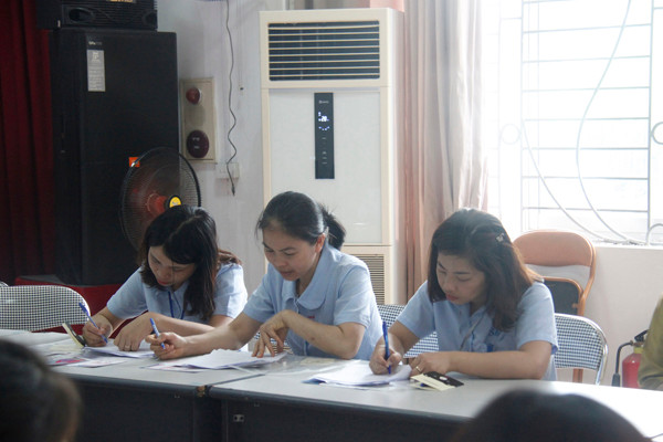 Thiết thực dự án nâng cao kiến thức chăm sóc sức khỏe nữ công nhân ảnh 2