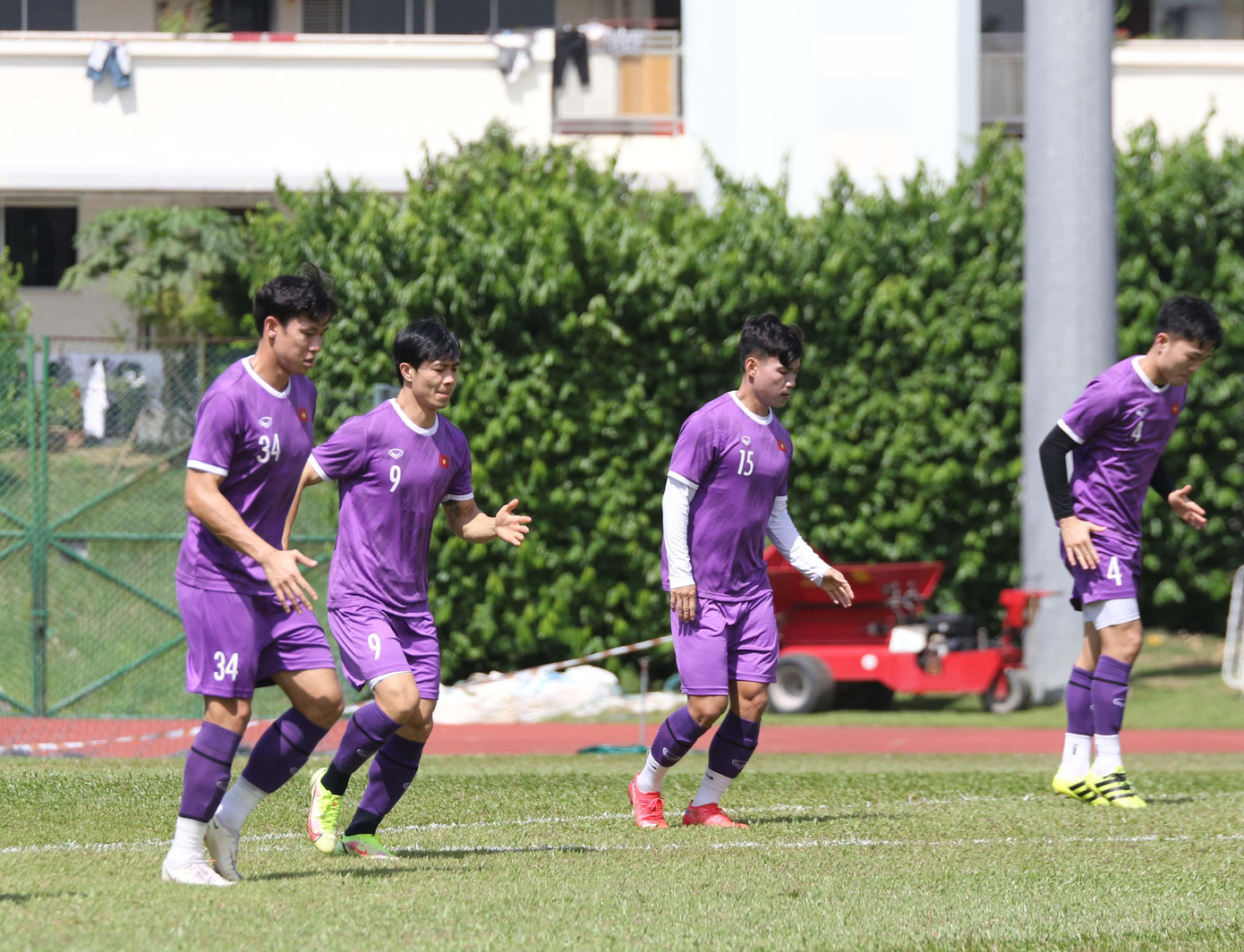 Đây là bài tập quan trọng, nhằm rà soát đội hình, phục vụ công tác lựa chọn nhân sự trước mỗi trận đấu.