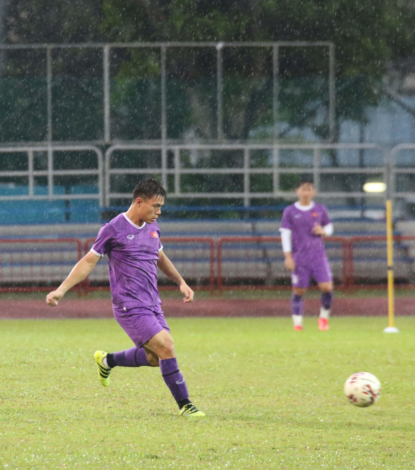 Buổi tập cuối cùng hôm nay, các cầu thủ sẽ được giảm tải để có sự hồi phục tốt nhất cho trận đấu gặp Malaysia ngày 12/12 sắp tới.