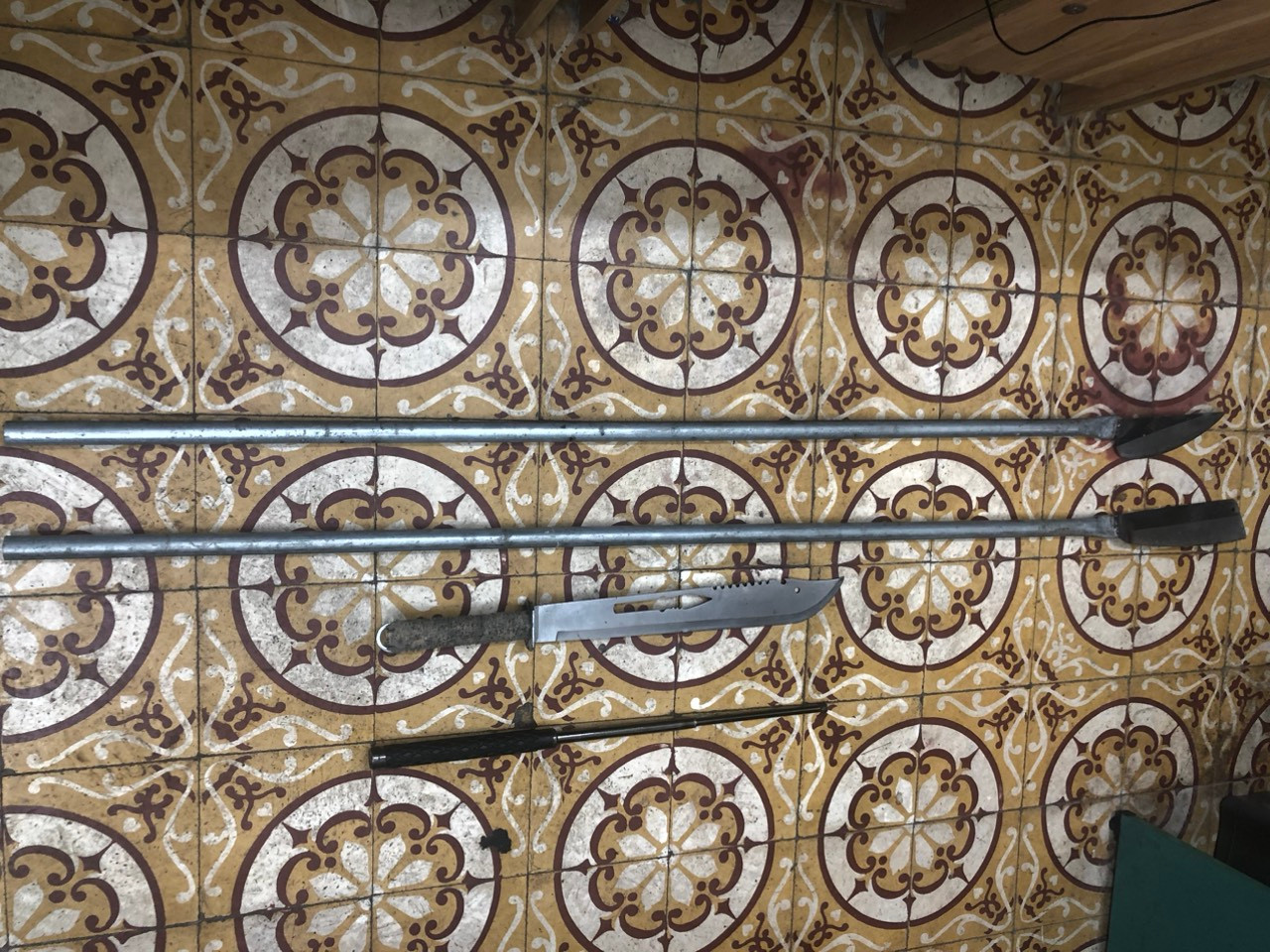 Tang vật thu giữ. Tang vật thu giữ.