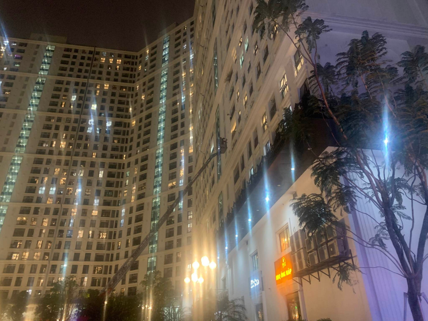 Hiện trường vụ việc.