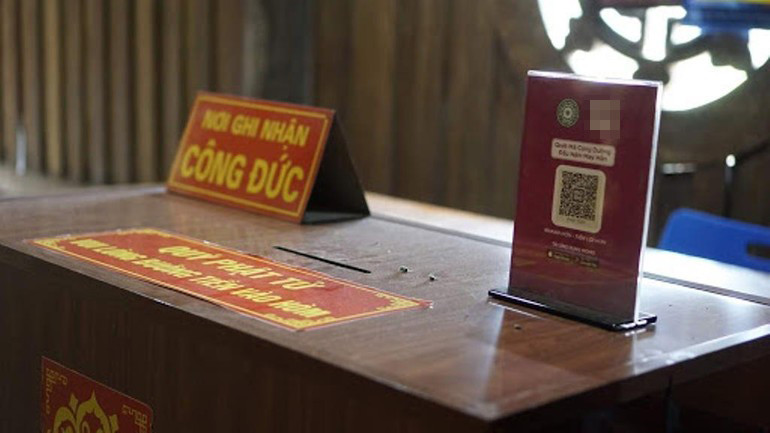 Quy định về quản lý, thu chi tiền công đức. Ảnh minh họa: nguồn internet