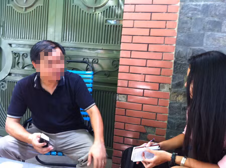 Anh V. cho biết, gia đình rất mong muốn các nhà khoa học vào cuộc để tìm ra sự việc kỳ lạ ở con gái anh. Ảnh: Lê Nguyễn
